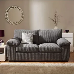 AMALFI JUMBO CORD 2 SEATER SOFA - 5 Colors